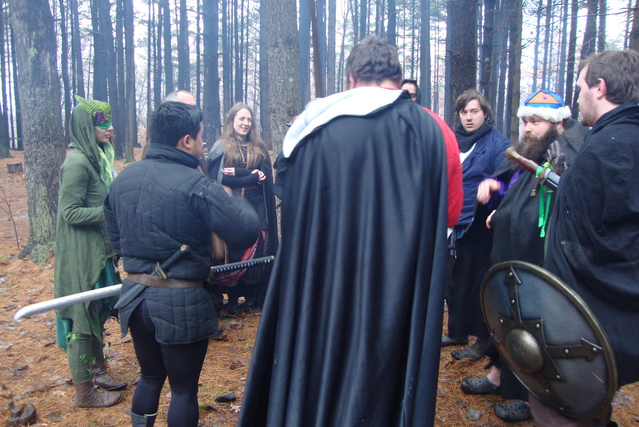 #LARP — gisido-larp: Photos from our event at Camp Falling...