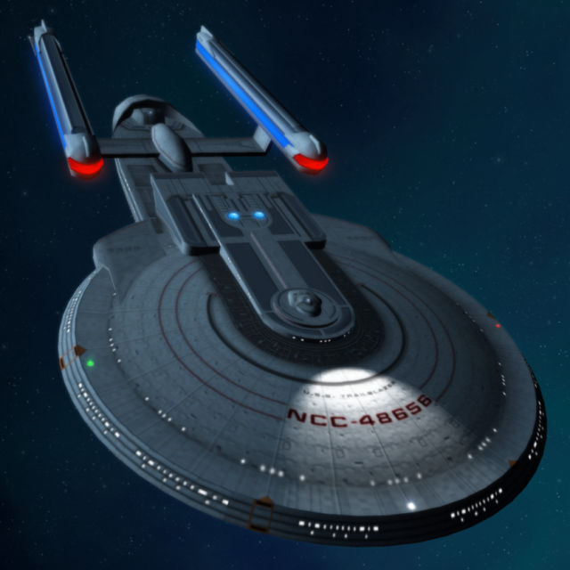 Starfleet Ships — Uss Trailblazer By Jetfreak 7 Model By Rick Knox