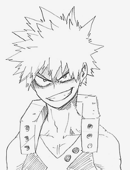 fybnhas: Bakugou Katsuki ☆ Sketches by Horikoshi... | canaria