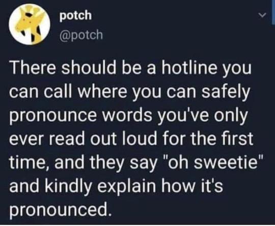 I’ve said it before, and I’ll say it again: that hotline is forvo.com. It’s a pronunciation dictionary that allows you type in a...