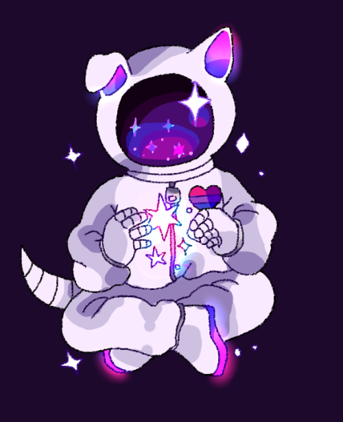 cookietsune:i made some astronaut designs for pride month!! if...