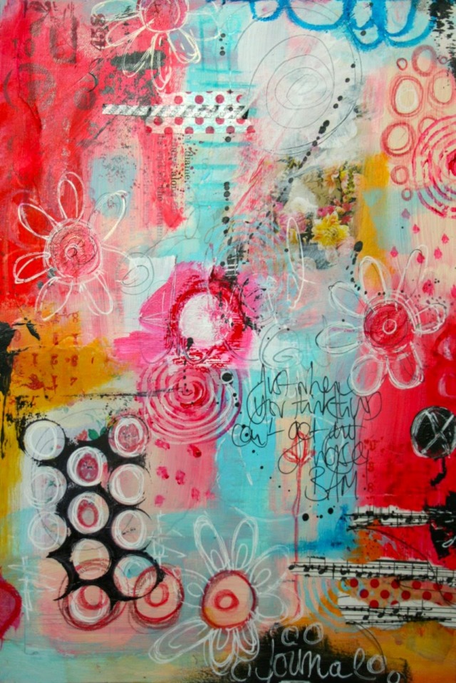 by the kathryn wheel aka Kate Crane - ART JOURNALING