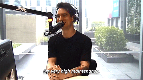 brendon urie panic! at the disco high maintenance expensive same my gifs day246