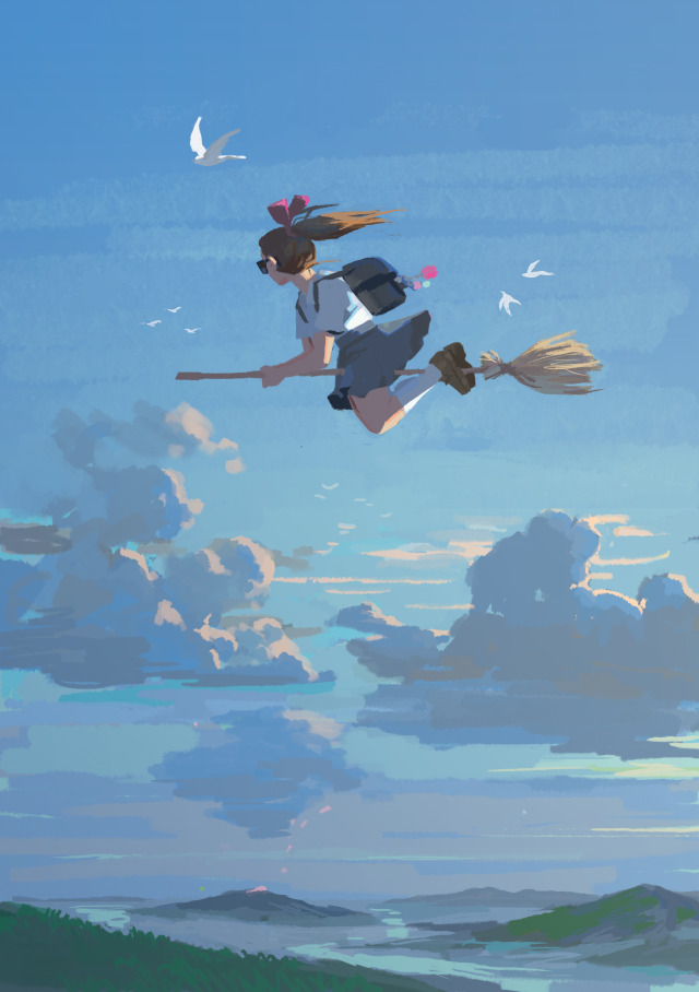 Fly to school