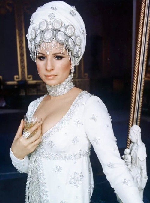 barbrastreisand:Barbra Streisand in the regression costumes for...