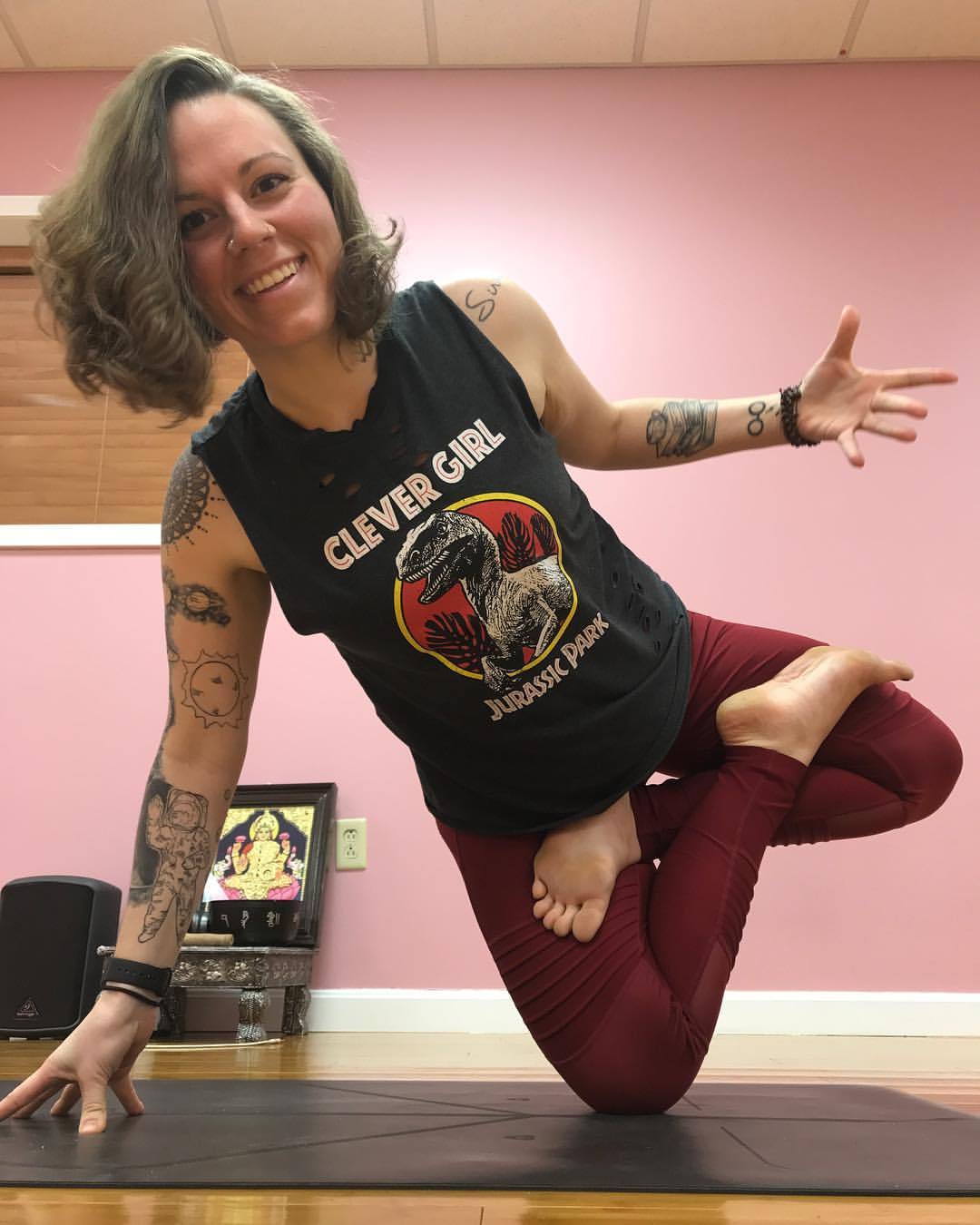 Yoga is so many different things, and itâs part of the reason that I love it so much. Tonight, I was epically missing Jurassic Park, so we did a dinosaur-themed class and listened to the soundtracks. . But my beginnerâs needed 30 minutes devoted to...