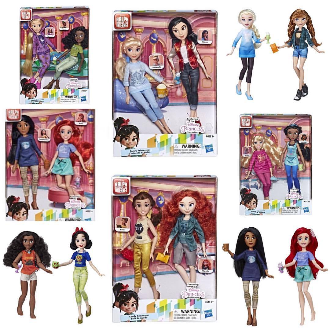 ralph breaks the internet princess dolls