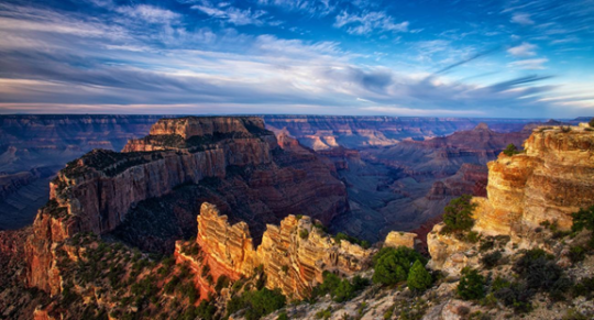 The South Rim of the Grand Canyon