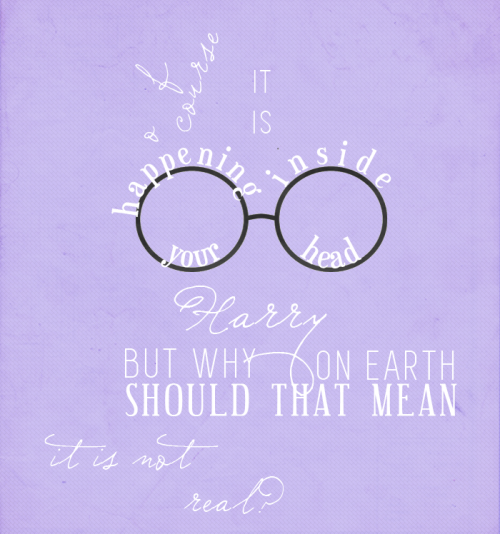 harry potter quote on Tumblr