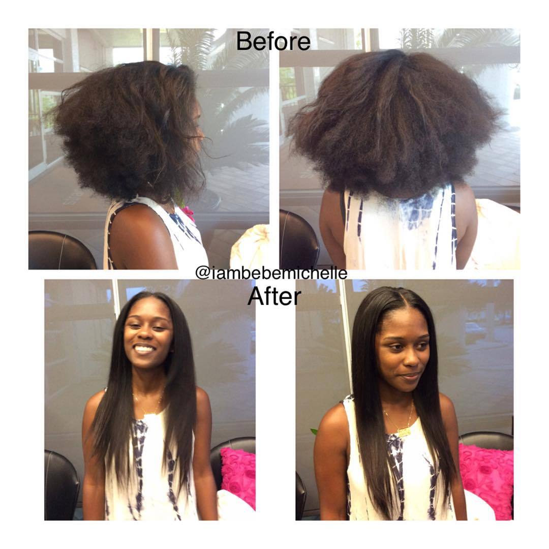 Bebe Michelle Sleek And Straight Sew In For My Client Hesellah