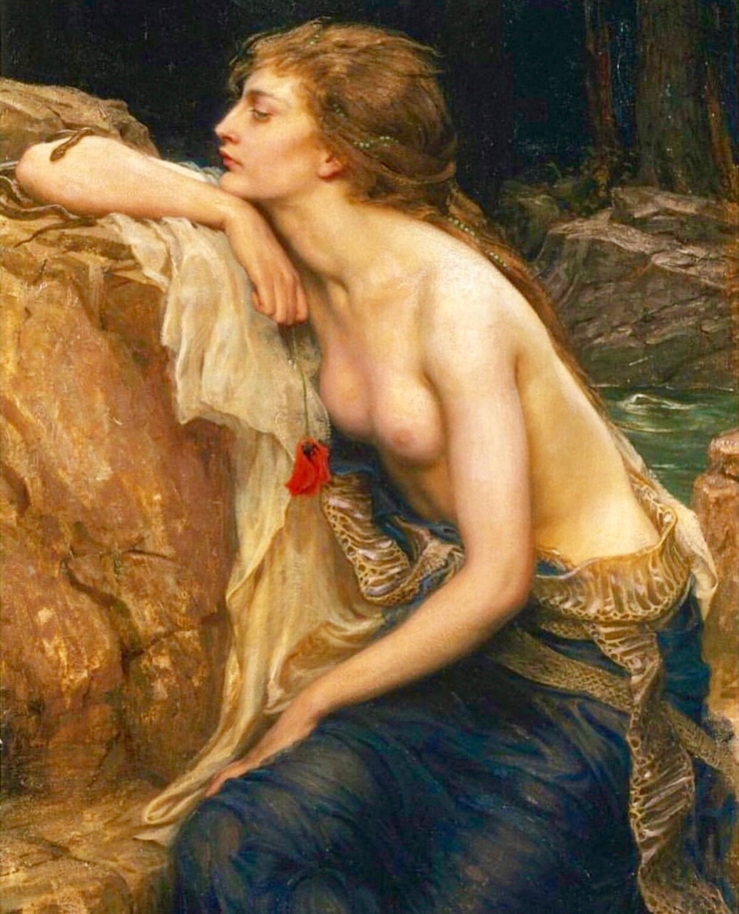 You Are Lovely — 'Lamia' - Herbert James Draper