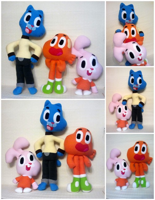 amazing world of gumball soft toys