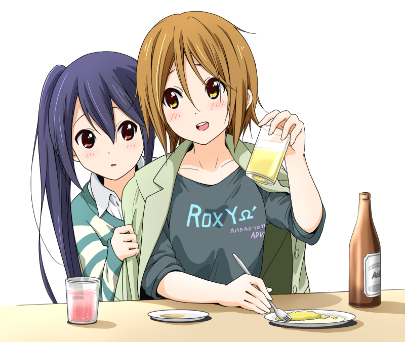 with RITSU \u2014 「けいおん!ついったログ」/「沢夏みかん」の