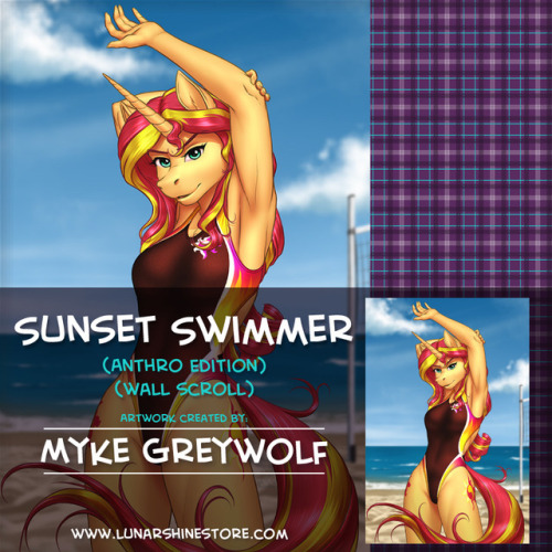 lunarshinestore:Sunset Swimmer by Myke GreywolfNow on...