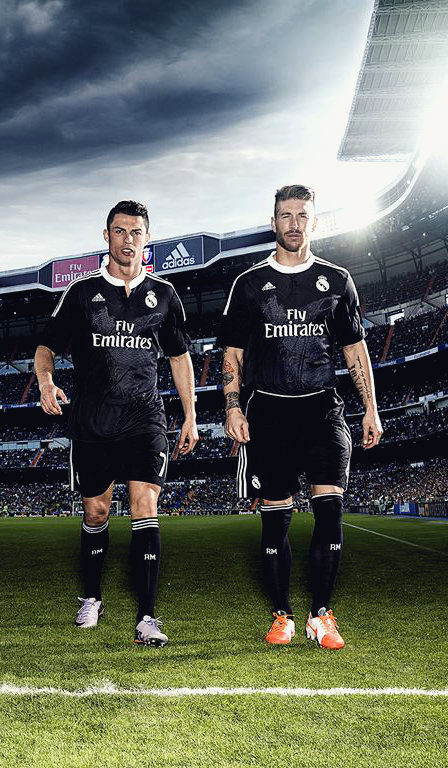 ronaldo black kit