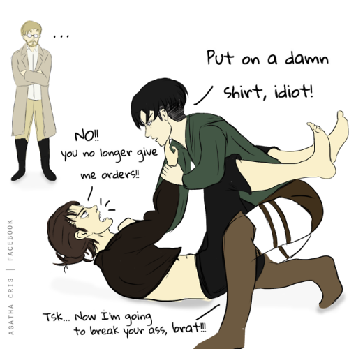 levi x zeke | Tumblr