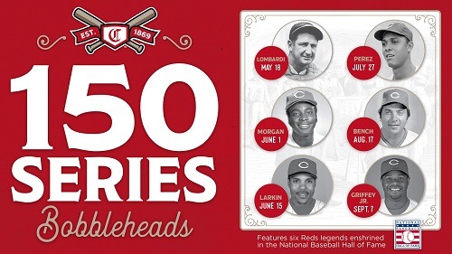 2019 Reds Bobbleheads