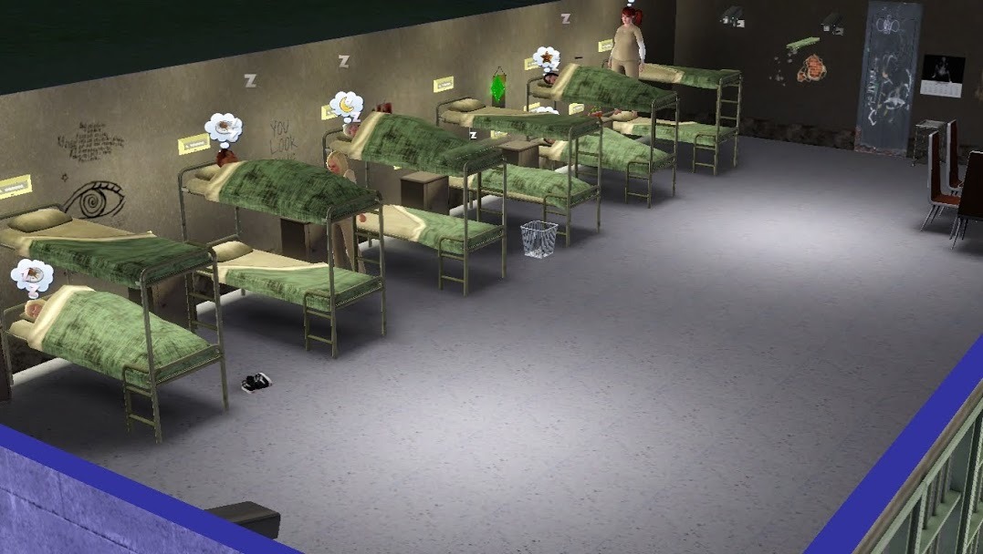the sims 3 cc prison