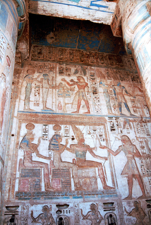 Medinet Habu egypt ancient egypt hieroglyphics myphotos Osiris pharoah horus
