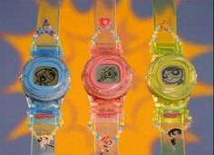 your90s2000sparadise:Powerpuff Girls Wrist Watches, 1999