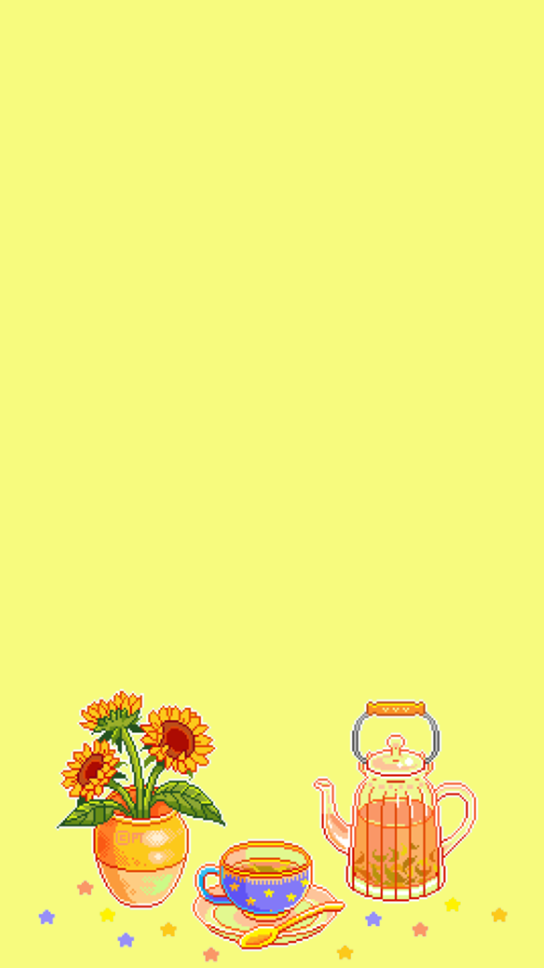 Background Flower Tumblr Yellow GAMBAR BACKGROUND