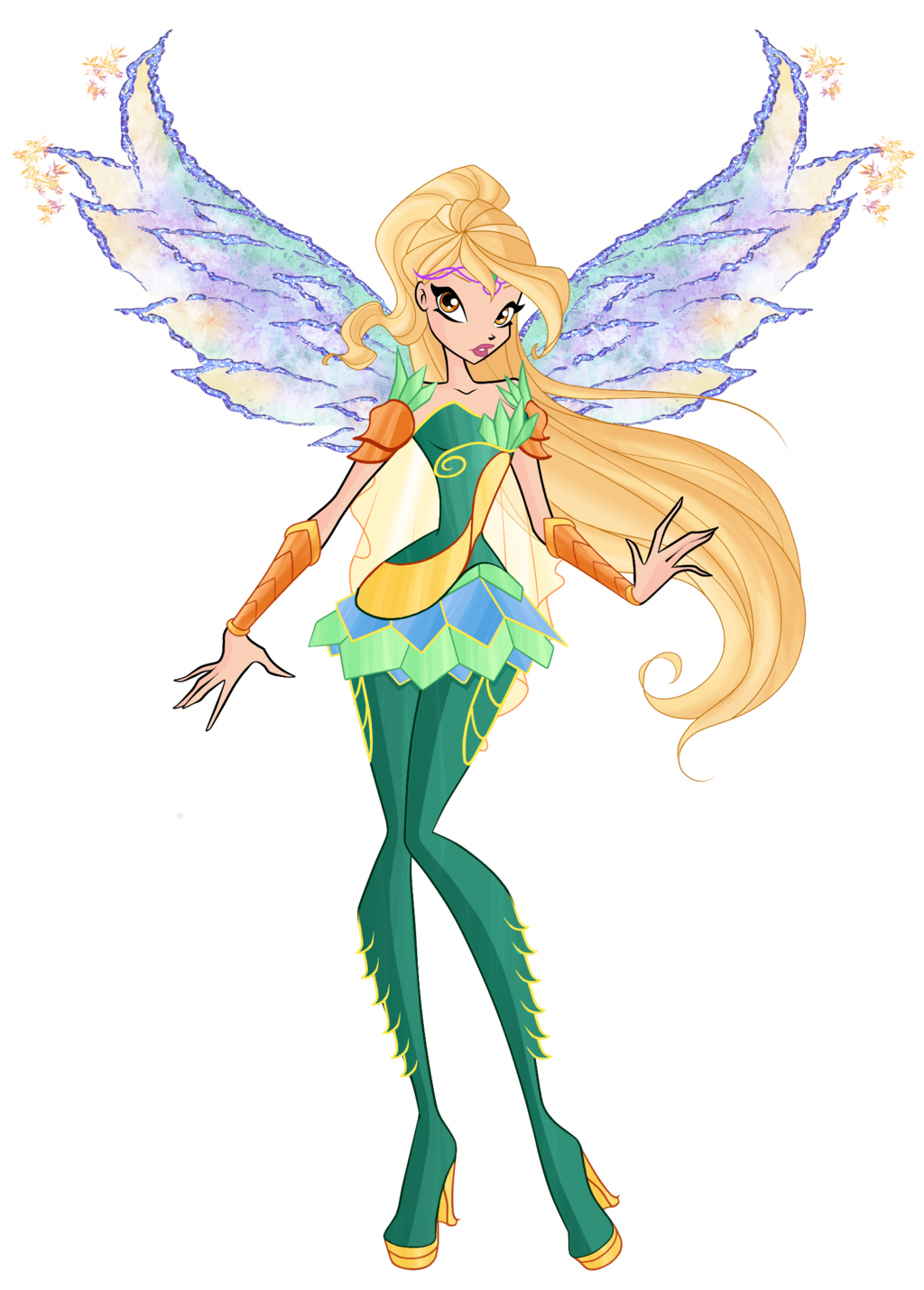 TimeStar-hime • Winx Club - Bloomix Transformation Roxy Bloomix...