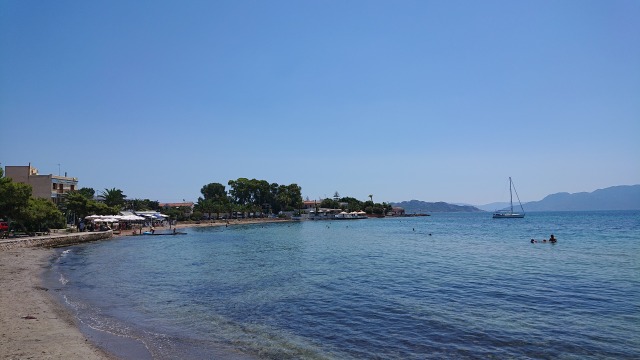 Les célèbres plages d'Egine