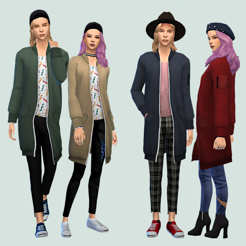 Персонаж стоит симс 4. The SIMS 4: стиль Инчхона комплект. Симс 4 стиль. Shearling Jacket SIMS 4. Длинная куртка симс 4.