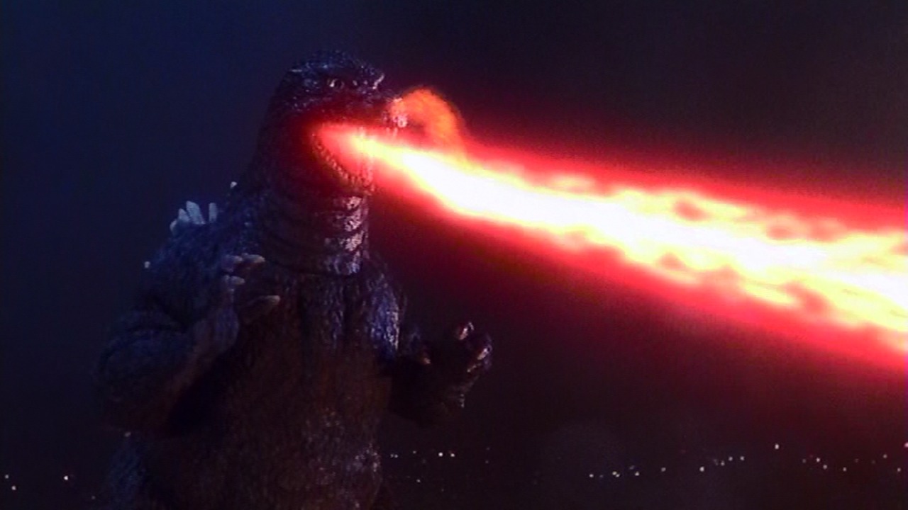 mega godzilla heat ray