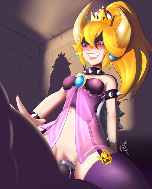 Bowsette waifu Edit: forgot to add the other versionKO-FI (◕ᴗ◕✿)...