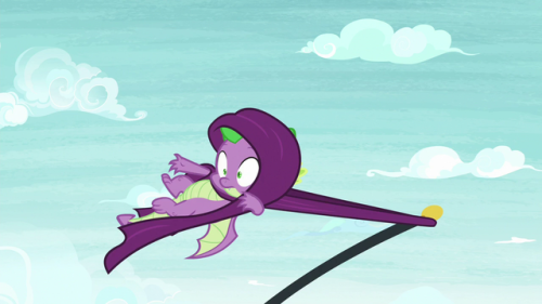 Today’s Celestia Challenge is… Spike the FLYING...