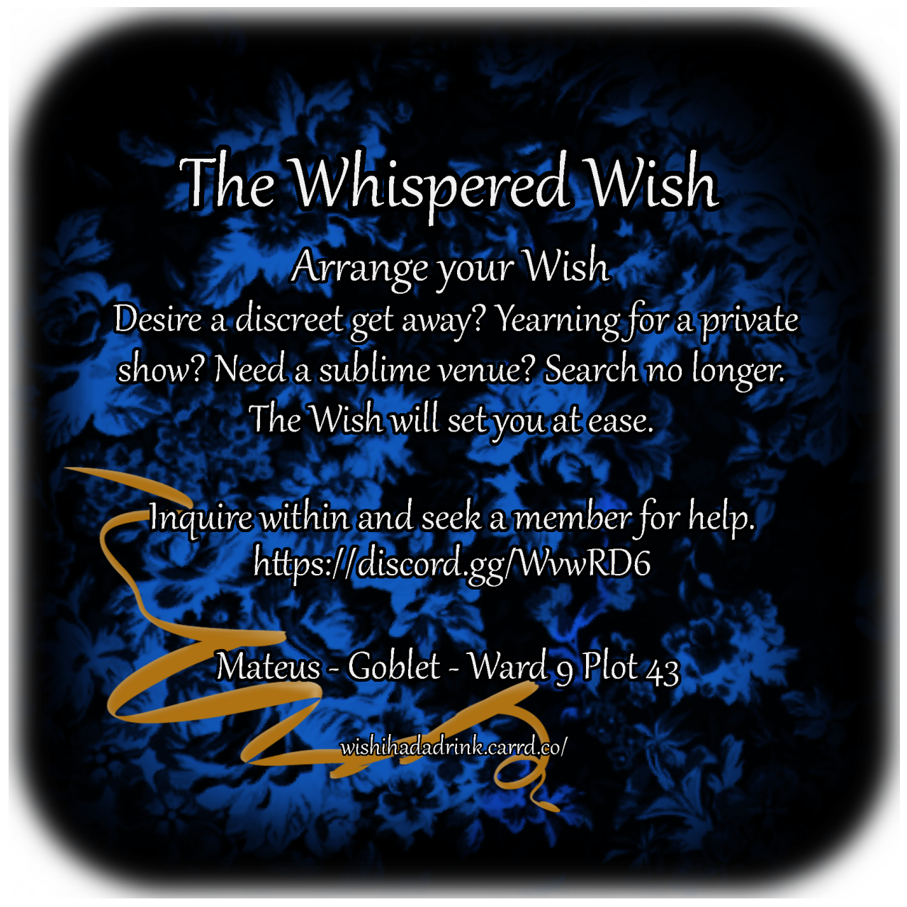 The Whispered Wish Official Fc Tumblr