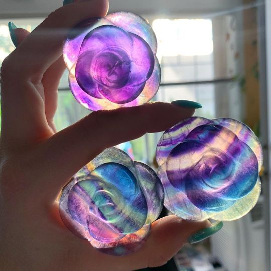 Fluorite Roses