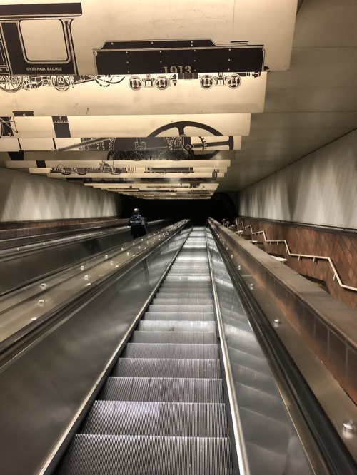 Power outage at the Porter Square subway station on Boston’s Red...