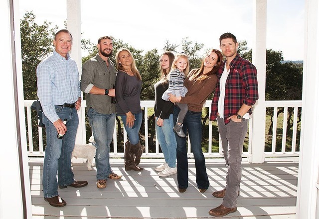 tracypearl: Ackles family portrait I shot for...: Jensen Ackles & Dean ...