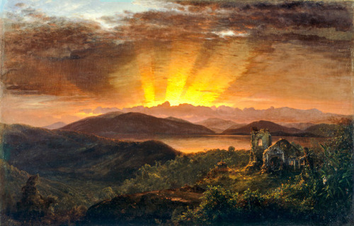 dayintonight:Frederic Edwin Church (American, 1826-1900)