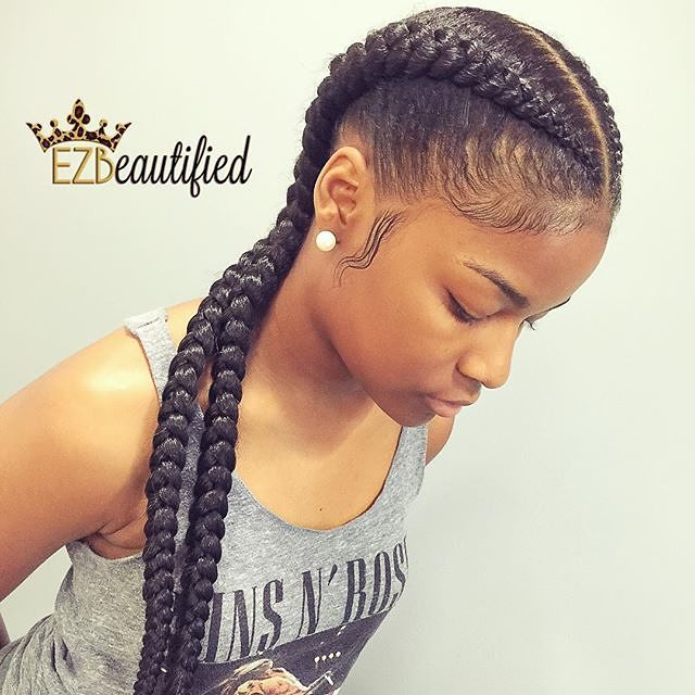 Bestlacewigs Com Repost Braids Hairstyle Love This Banana