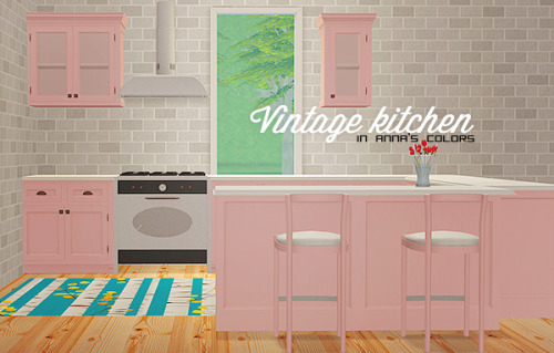 Vintage kitchen - in anna’s colorsI made this awhile back and...