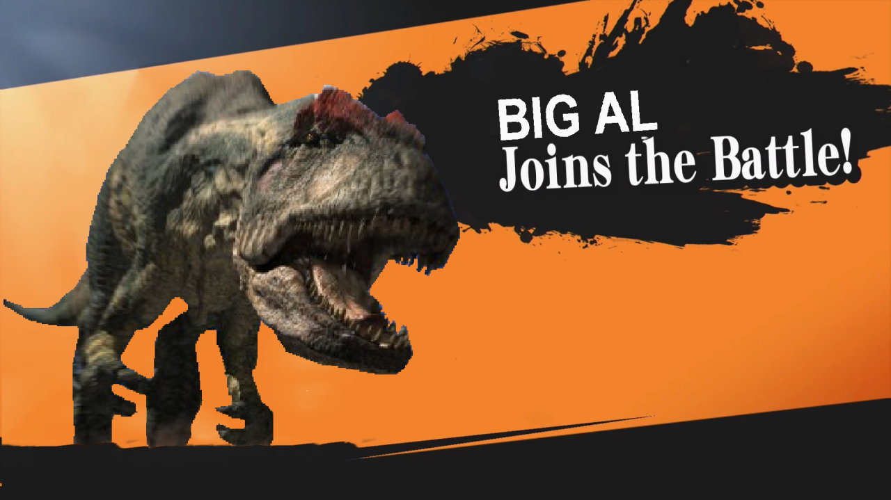 big allosaurus