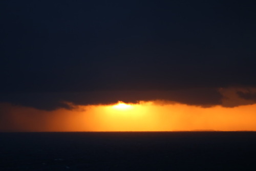 #coucher de soleil # mer caraibes