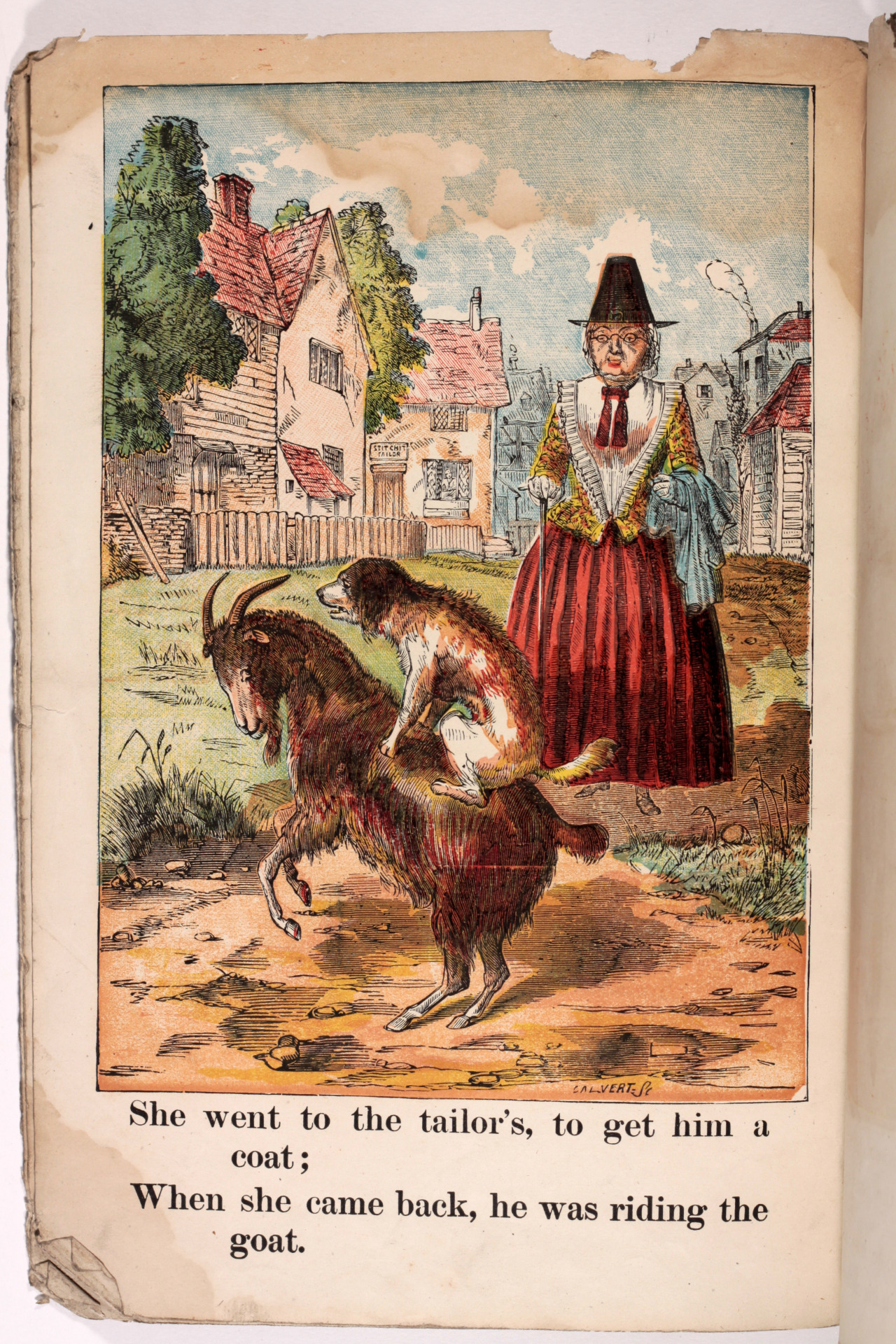 Old Books & Things.. — 19th Century Children’s Book Old Mother Hubbard A