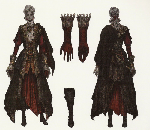 candlemaiden:Knight’s Attire & Cainhurst ArmorBloodborne...