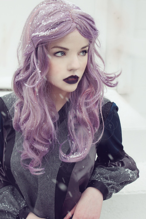 Light purple hair on Tumblr