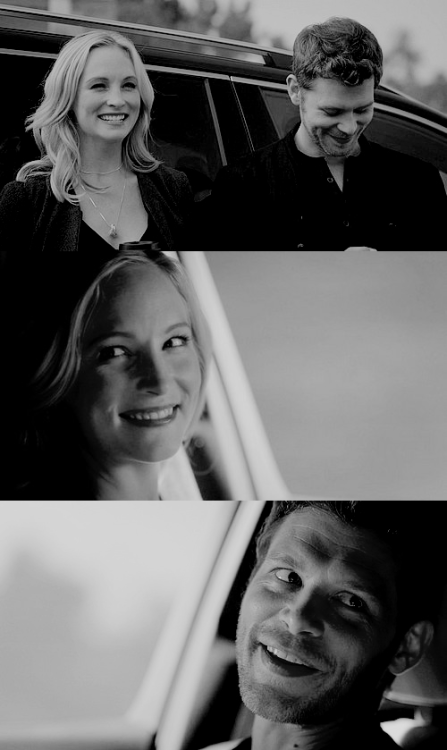 fyeahklaroline:Caroline and Klaus + What, Will, I, Have, Left