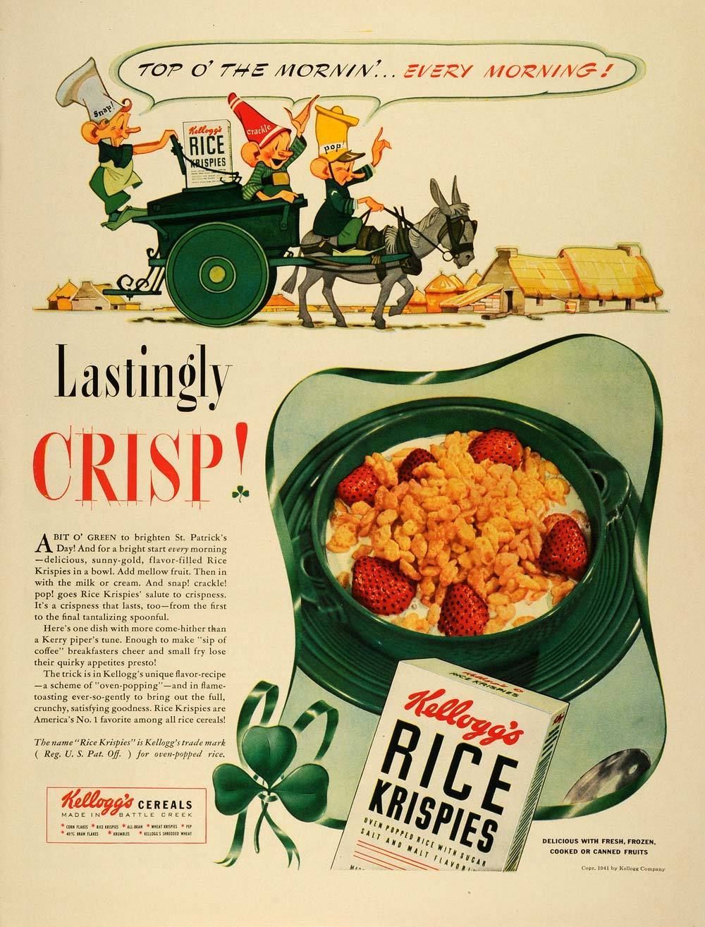 Kellogg's Rice Krispies - 1941