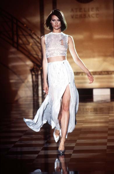 Shalom Harlow at Atelier Versace F/W 1995 - Chic As F**k