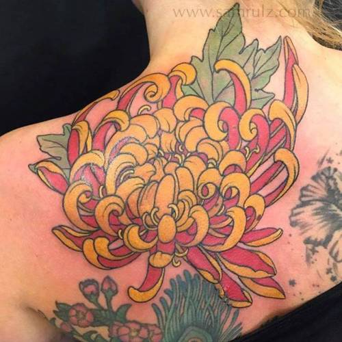 90 Beautiful Chrysanthemum Tattoo Ideas | Art and Design | Chrysanthemum  tattoo, Tattoos, Picture tattoos