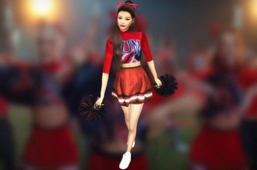 Snatching Sims Wigs Thank U Next Bring It On Outfit