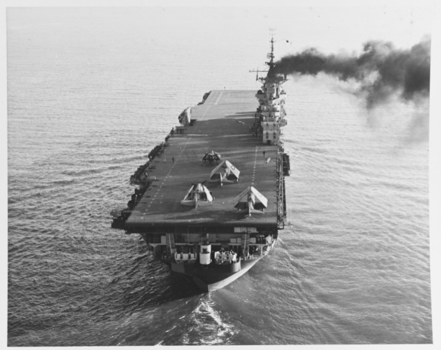 CV-16 - “USS Randolph (CV-15) In Hampton Roads, Virginia,...