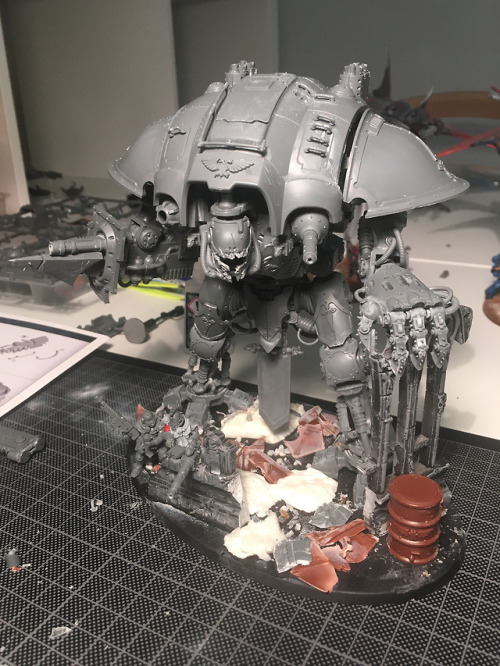 a-40k-dad:Baron Weralt Sarrokkæn’s Sablescythe (Gallant /...